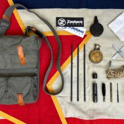 Ensemble complet sacoche et accessoires d'entretien pour ZASTAVA M76 - JNA Yougoslavie Serbie