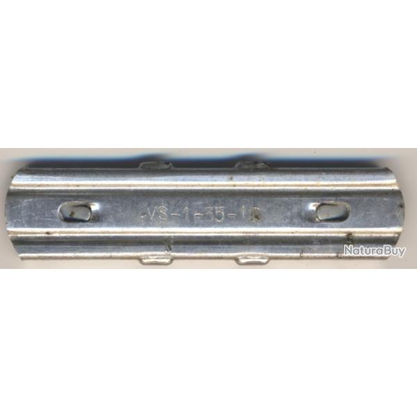12664- UN CLIP - LAME CHARGEUR 7,5x54 MAS par VS WW2 divers marquages