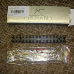 rail PICATINNY en acier RUSAN pour carabine REMINGTON 700 LA - BERGARA B14 LA