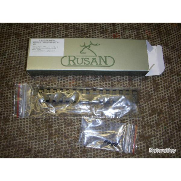 rail PICATINNY en acier RUSAN pent� 20 MOA pour carabine REMINGTON 700 SA - BERGARA B14 SA