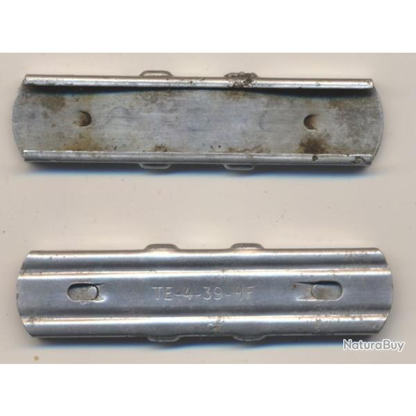 12658- UN CLIP - LAME CHARGEUR 7,5x54 TE par MAS WW2 divers marquages