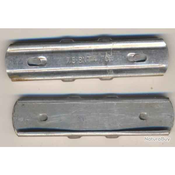 12660- UN CLIP - LAME CHARGEUR 7,5x54 BNT par MAS POST WA divers marquages