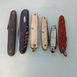 Lot couteaux anciens
