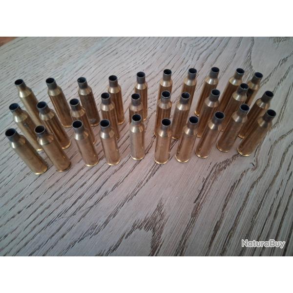 Lot Divers Douilles �tuis vides 22-250