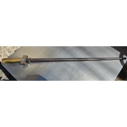 Ba&iuml;onnette Lebel 1886/15 tr&egrave;s bel &eacute;tat fourreau m&ecirc;me num&eacute;ro