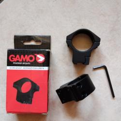A SAISIR - TS-300 GAMO Colliers de montage pour lunette de 30 mm sur embase de 9/11mm NEUFS