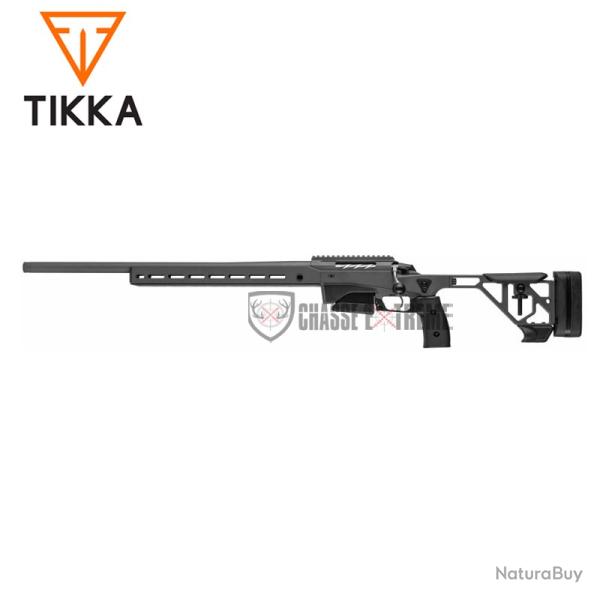 Carabine TIKKA T3X Ace Target Black Steel Gaucher 60cm Cal 308 Win