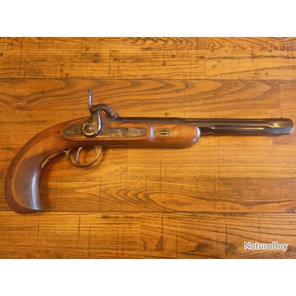 Pistolet � percussion AMR CAL 44 + lot pi�ces