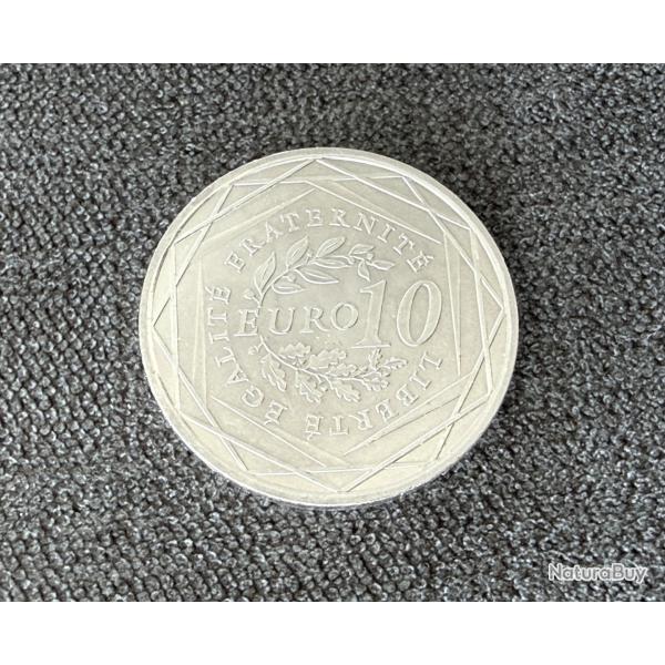 Pi�ce 10 euros argent - 900 � - La semeuse - 2009