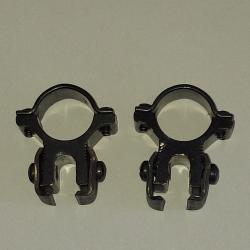 Montage lunette vintage 20mm rail de 11 mm vendu par poudrenoirepro