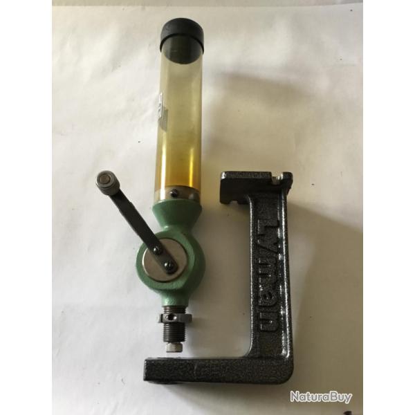 Doseuse microm�trique Hornady pacific loader avec support d'�tabli LYMAN