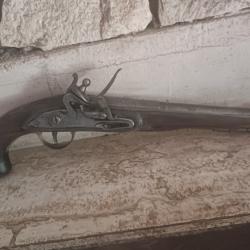 Pistolet a silex brander et potts anglaise pour dec&ograve;