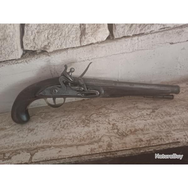 Pistolet a silex brander et potts anglaise pour dec�