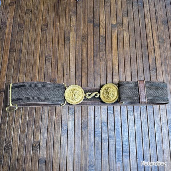 CEINTURON MOD�LE 1922 D'OFFICIER D'INFANTERIE zouaves-tirailleurs etc