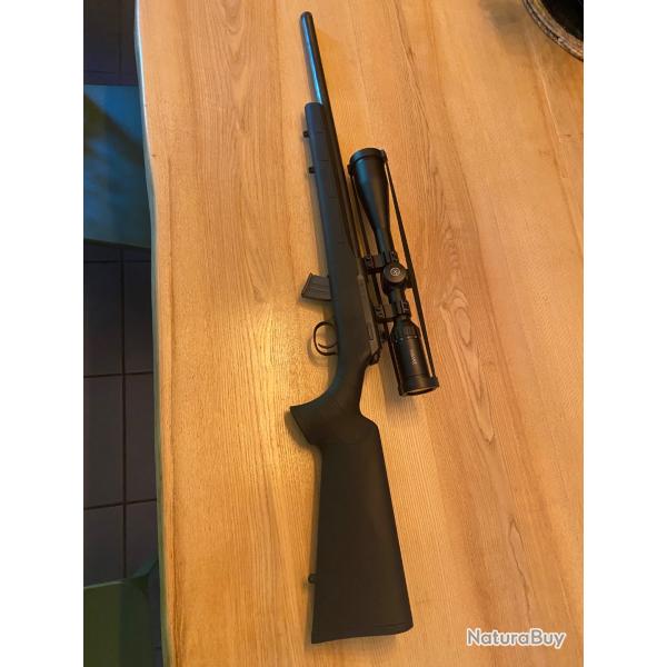 Cz 457 varmint synth�tique 22lr avec lunette HAWKE 6x24x44