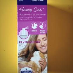 Feliway Spray 60 mL - Anti griffure et marquage urinaire - 100% Neuf