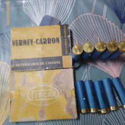 boite de 10 cartouches a broche cal 16  VC