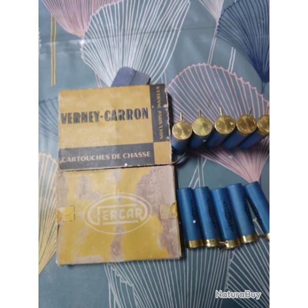 boite de 10 cartouches a broche cal 16  VC