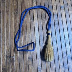 DRAGONNE EN CANNETILLE DOREE POUR SABRE FRANCAIS OFFICIER MODELE 1822 1845 1882 OFFICIER INFANTERIE