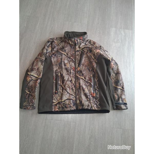 Veste percussion softshell