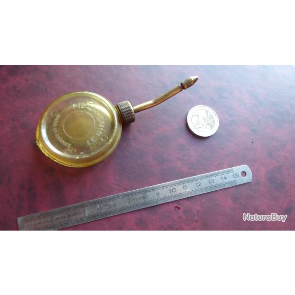 BURETTE A HUILE ancienne DE 12 Cm marque MECA-BURETTE