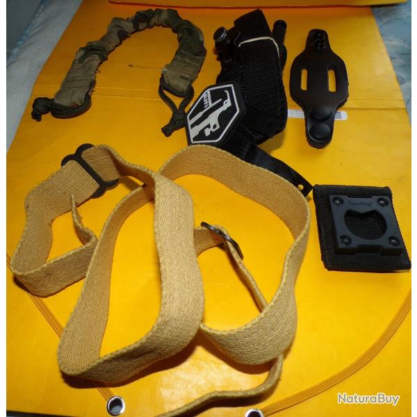 LOT DE SANGLES DIVERSES MILITAIRE,  ETAT VOIR PHOTO . POUR TOUT RENSEIGNEMENT ME CONTACTER. REGARDEZ