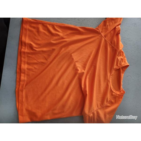 Tee shirts respirant fluo xl