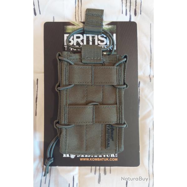 Porte chargeur simple Kombat Tactical - Vert