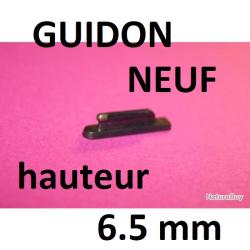guidon longitudinal acier mire laiton hauteur 6.50mm longueur 26mm - VENDU PAR JEPERCUTE (D21A150)