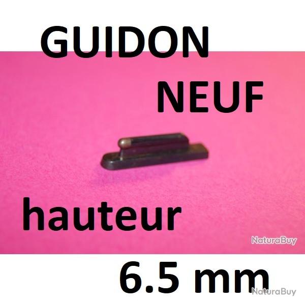 guidon longitudinal acier mire laiton hauteur 6.50mm longueur 26mm - VENDU PAR JEPERCUTE (D21A150)