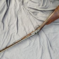 fusil de chasse juxtapos&eacute; A Moulins /  Bruel Ain&eacute;
