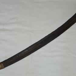 AUTHENTIQUE FOURREAU SABRE DE MARINE Mle AN XI OU 1833-FRENCH SCABBARD NAVY SWORD 1800/1833