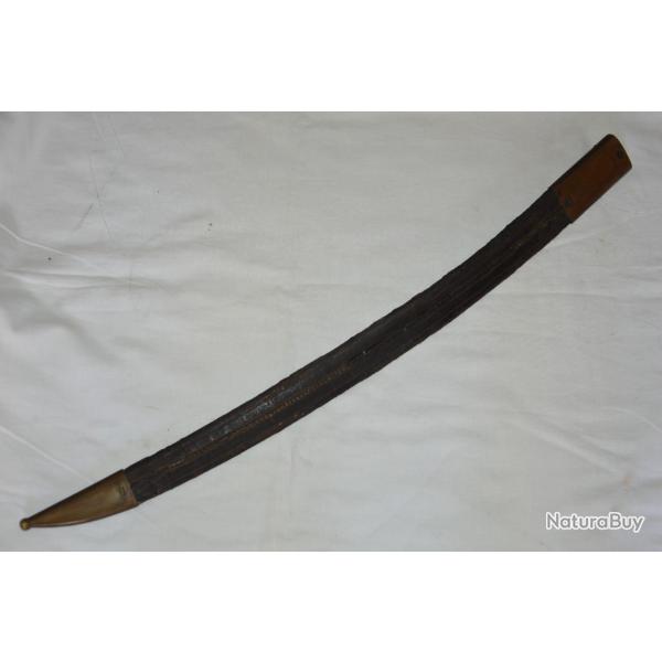AUTHENTIQUE FOURREAU SABRE DE MARINE Mle AN XI OU 1833-FRENCH SCABBARD NAVY SWORD 1800/1833