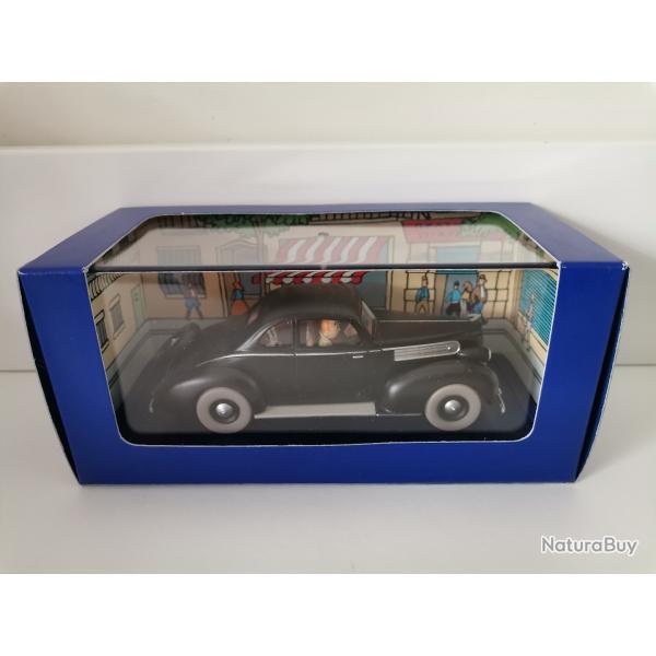 La Packard du Roi Muskar du Sceptre d'Ottokar Tintin 1/43 neuve