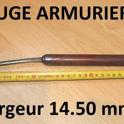 GOUGE ARMURIER de marque SCHARWAECHTER largeur 14.50 mm- VENDU PAR JEPERCUTE (D23B1129)
