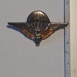 Brevet de parachutiste (officier) de l'arm&eacute;e du Za&iuml;re (R&eacute;publique d&eacute;mocratique du Congo)