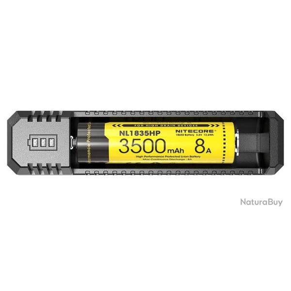 NITECORE - Chargeur USB-C pour 1 accu
