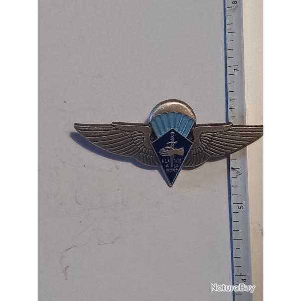 Brevet de parachutiste du commando Ponchardier - Richard