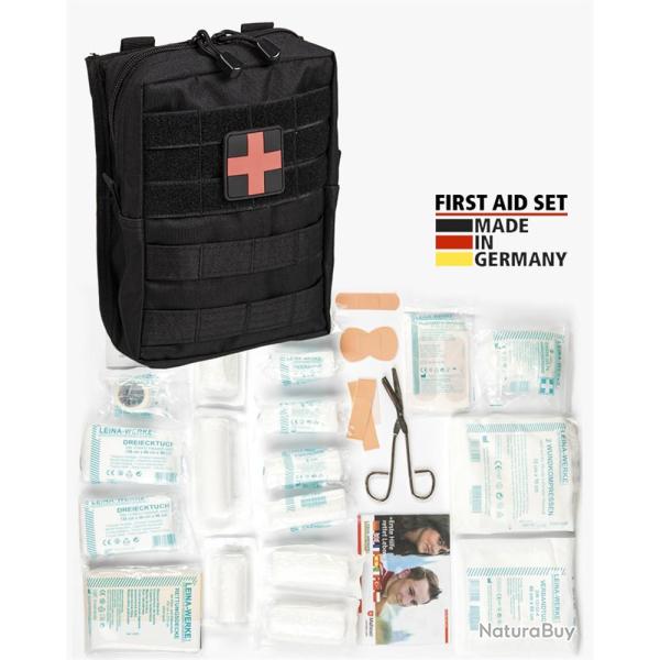 Kit de premier secours Leina Pro 43 pi�ces (grand) Noir