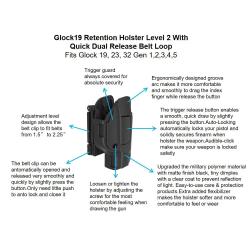 Holster Glock 9mm Omnitac