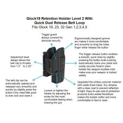 Holster Glock 9mm Omnitac