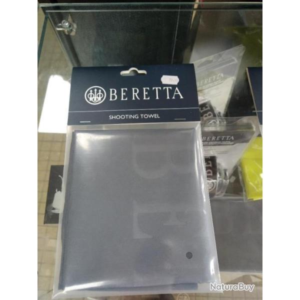 serviette de tir beretta grise neuve