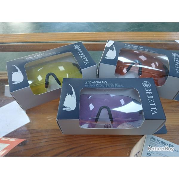 Lunette BERETTA CHALLENGE EVO JAUNE