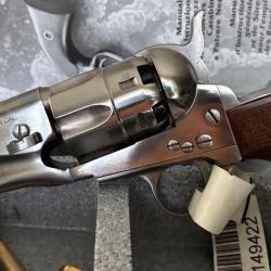 Revolver &agrave; Poudre Noire Pietta 1862 Pocket Police Acier Old Silver "CPPSNBOS44MTLC" cal.44