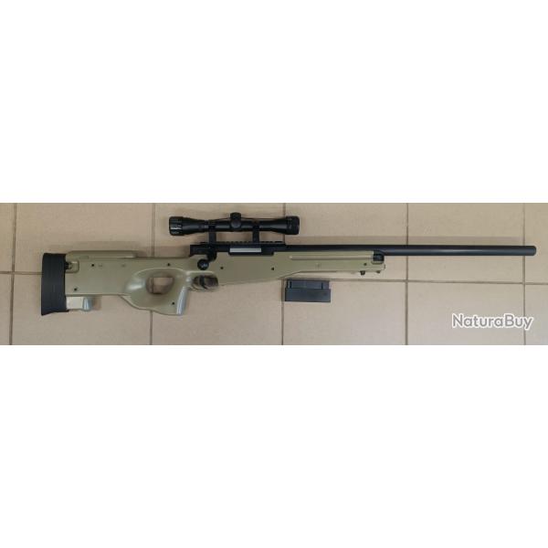 R�plique fusil sniper mauser SR Tan (inspir� du SR98) + lunette 4x32 m�tal