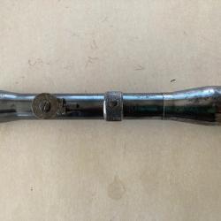 Lunette Allemande  W. RABE  RATHENOW  Normar  4 ,5  x  en acier