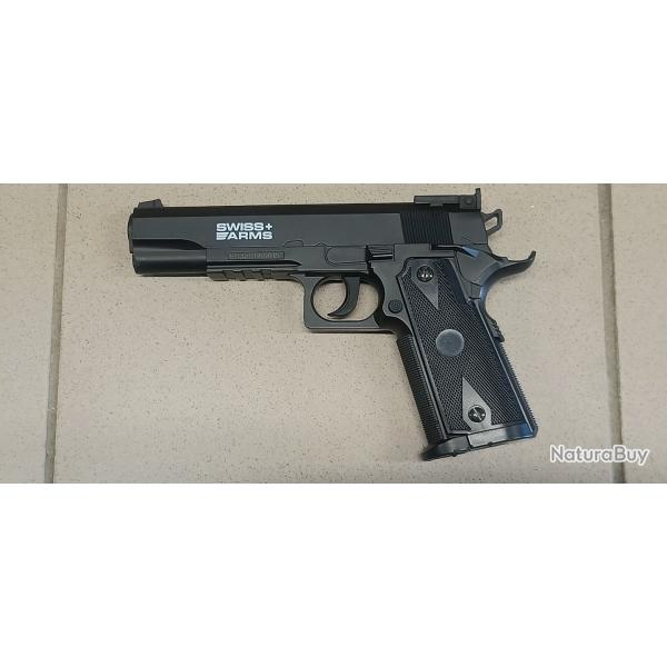 pistolet colt 1911 4.5mm NBB CO2 � r�parer (fuite) cybergun