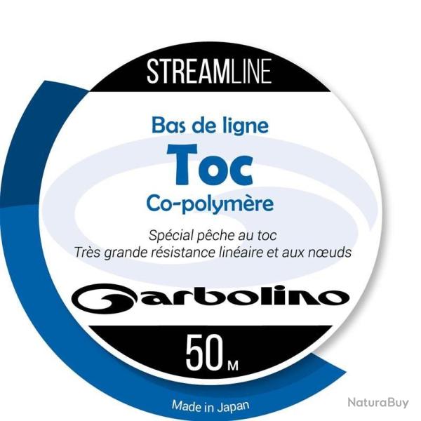 Nylon Garbolino Streamline Mono Bl 50m Transparent 50m 0,116mm 1,24kg