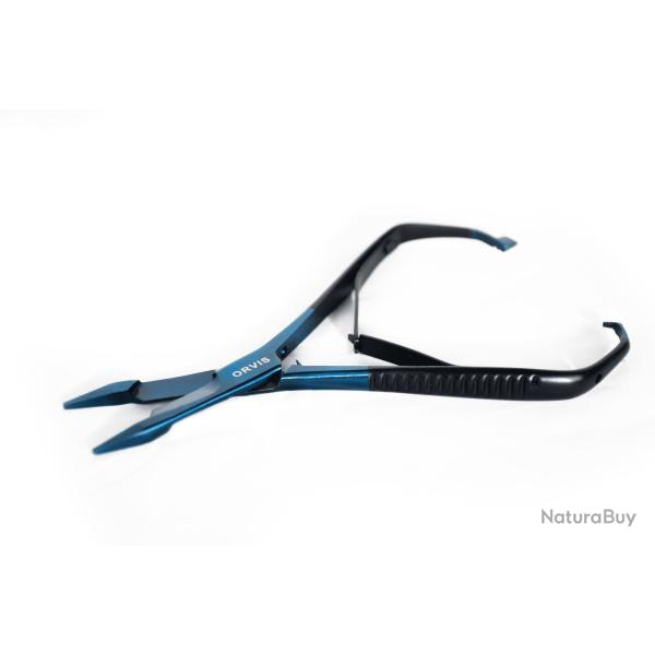 Pince Orvis Flow Mitten Clamp Noir - Bleu