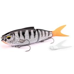Poisson Nageur LMAB Real Vibe 150 15cm 32g White Tiger